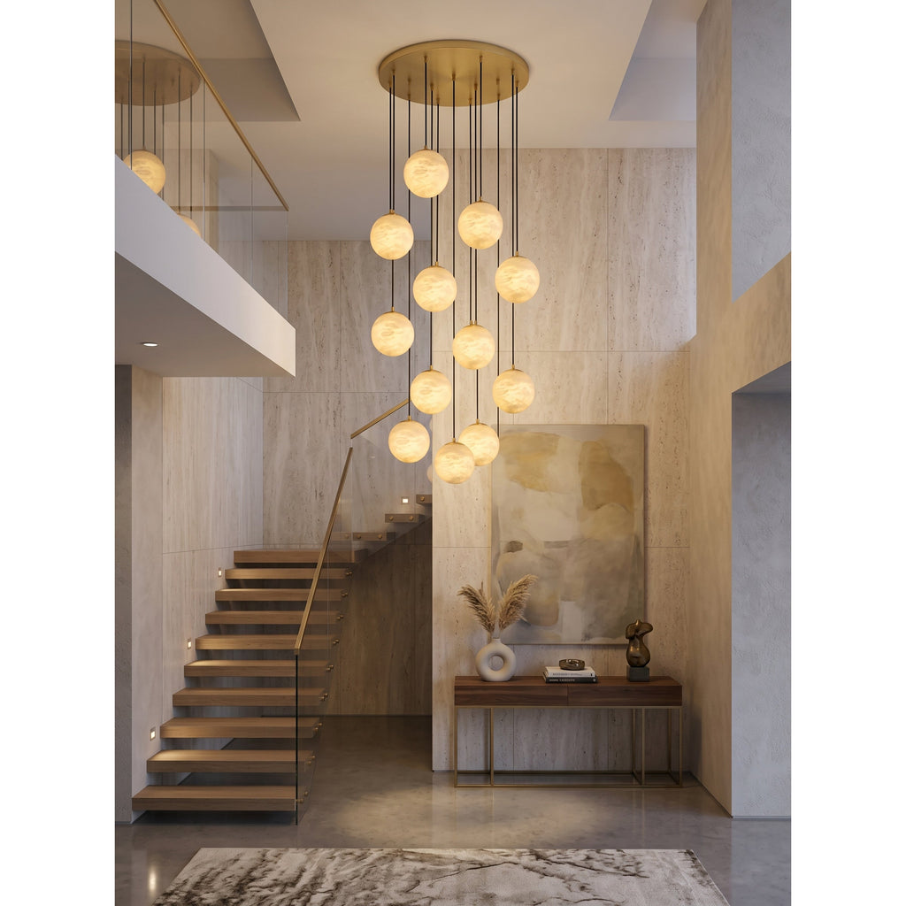 Lampadario in Alabastro Savina