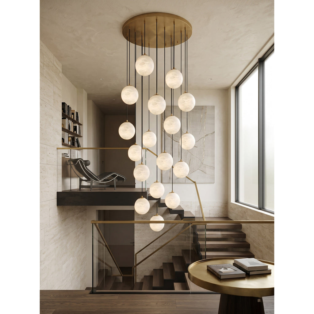 Lampadario in Alabastro Savina