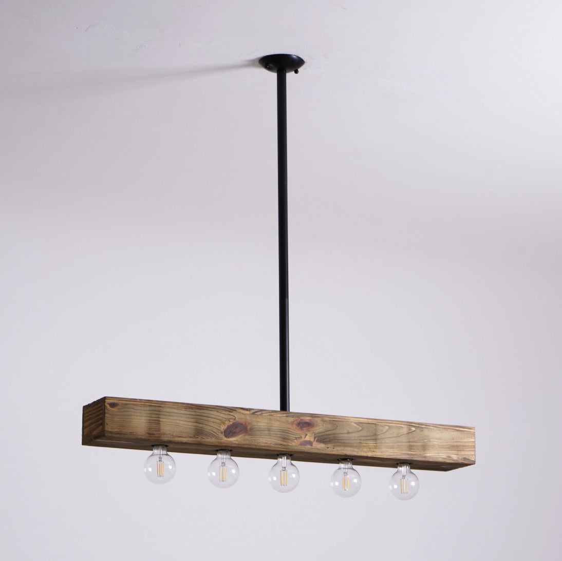 Lampadario a Isole in Legno