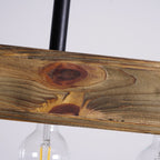 Lampadario a Isole in Legno