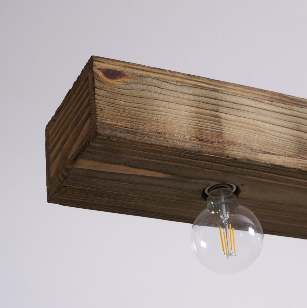 Lampadario a Isole in Legno