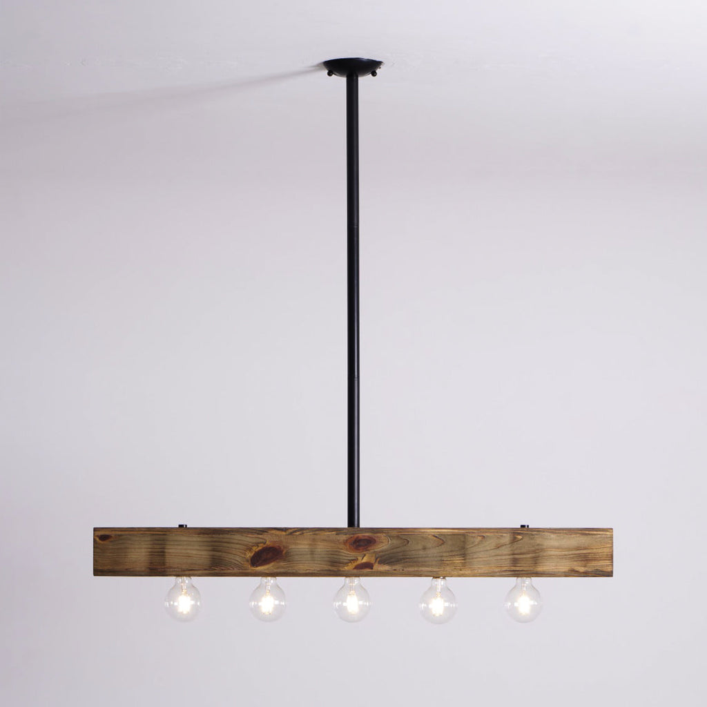 Lampadario a Isole in Legno
