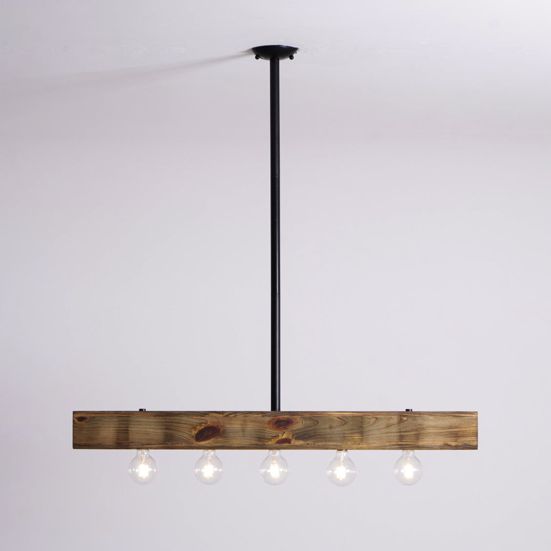 Lampadario a Isole in Legno