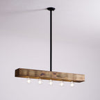 Lampadario a Isole in Legno