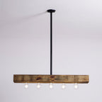 Lampadario a Isole in Legno