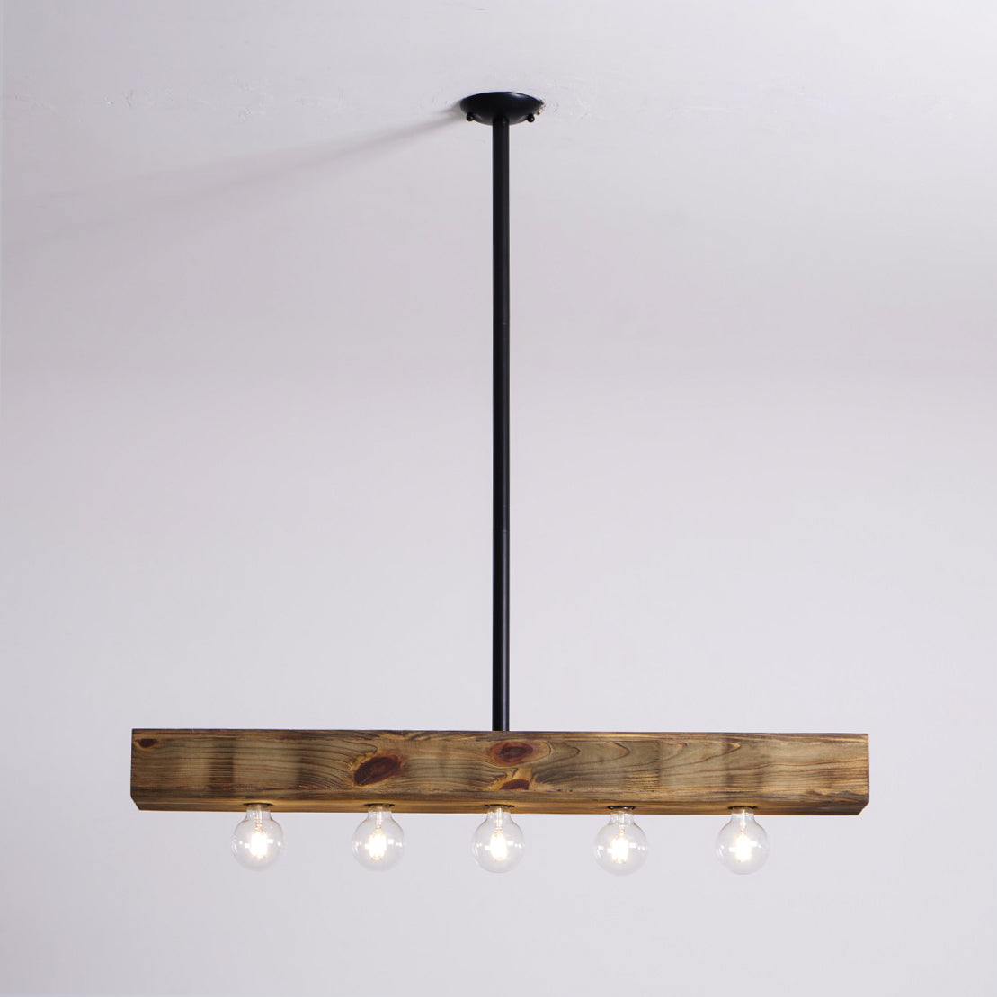 Lampadario a Isole in Legno