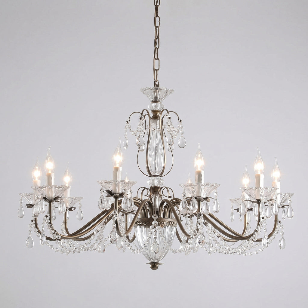 Lampadario in Cristallo Venatici