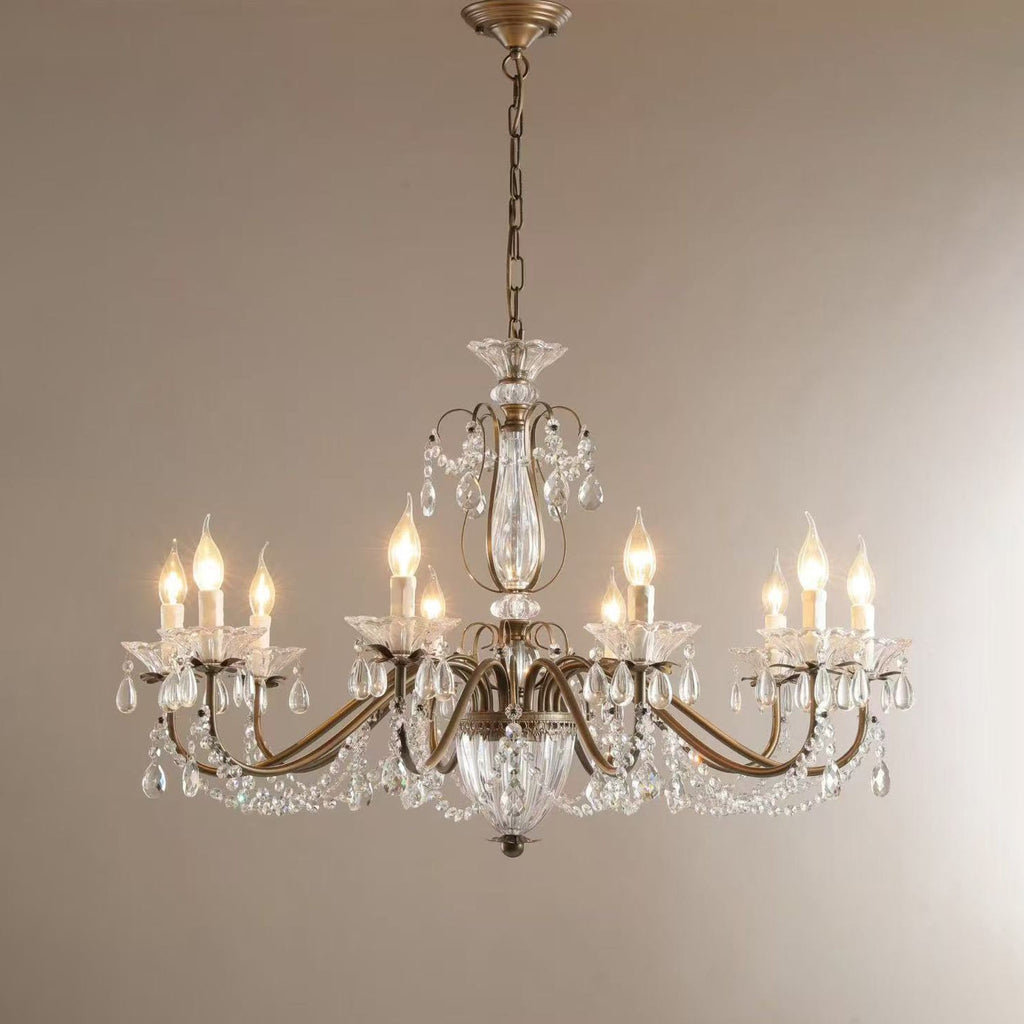 Lampadario in Cristallo Venatici