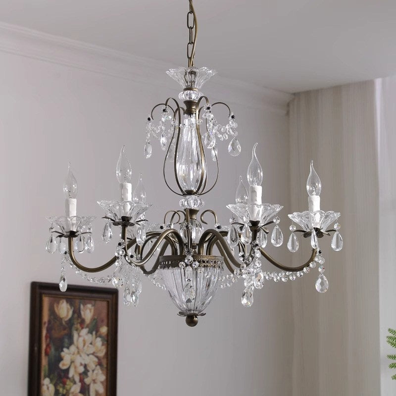 Lampadario in Cristallo Venatici