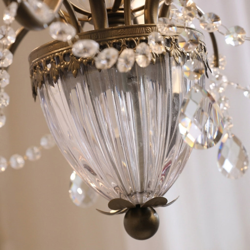 Lampadario in Cristallo Venatici