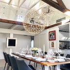 Sfera Pendente LED Geodetica