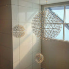 Sfera Pendente LED Geodetica