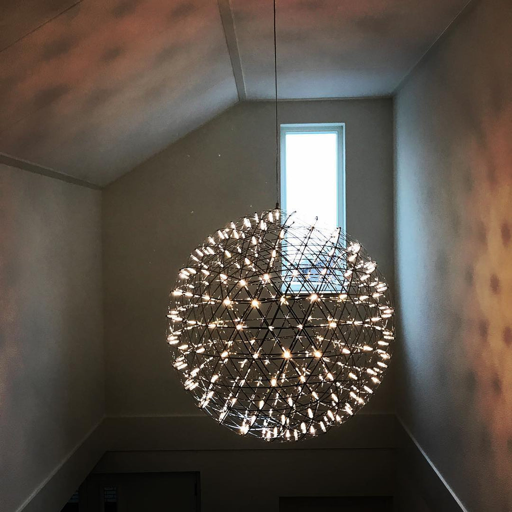 Sfera Pendente LED Geodetica