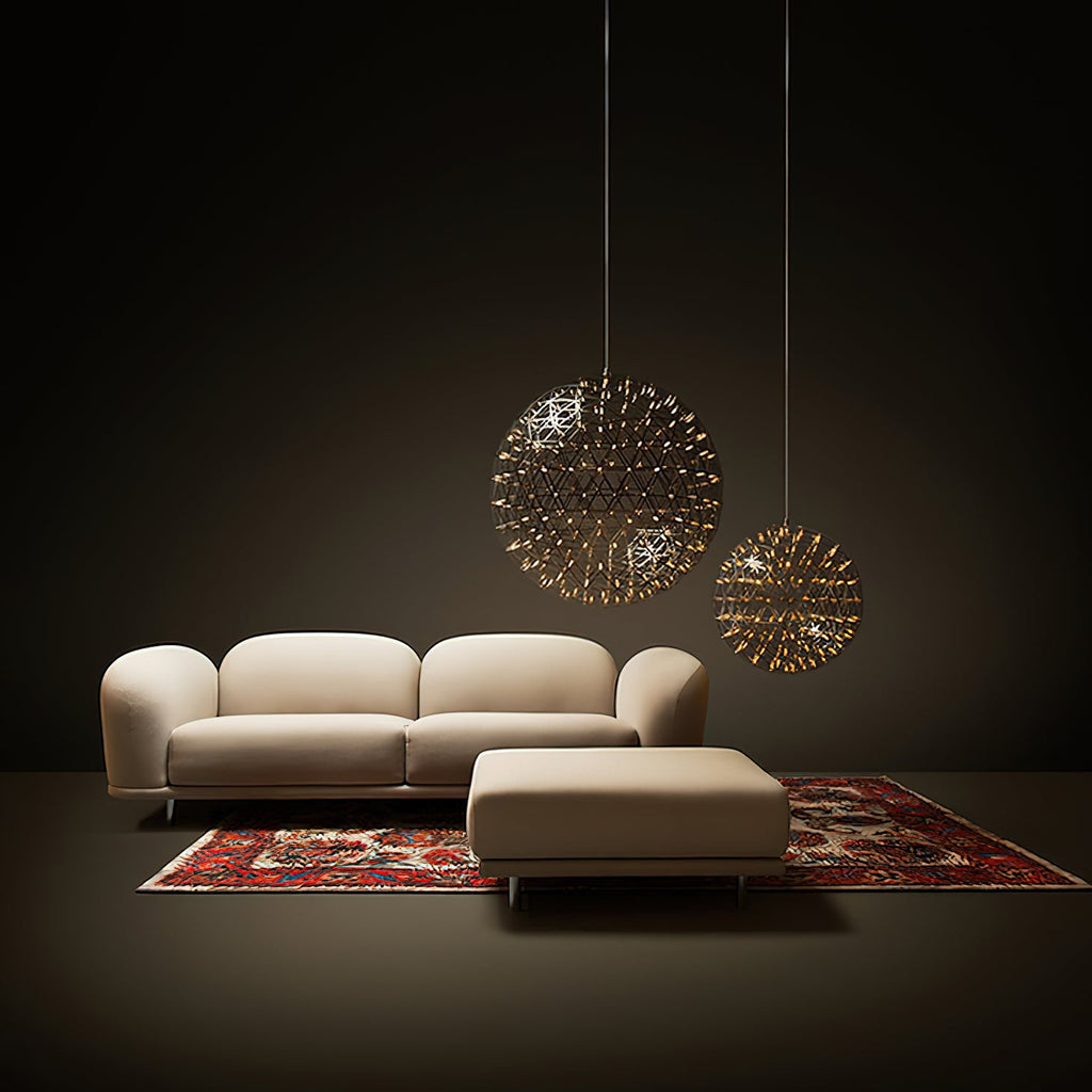 Sfera Pendente LED Geodetica