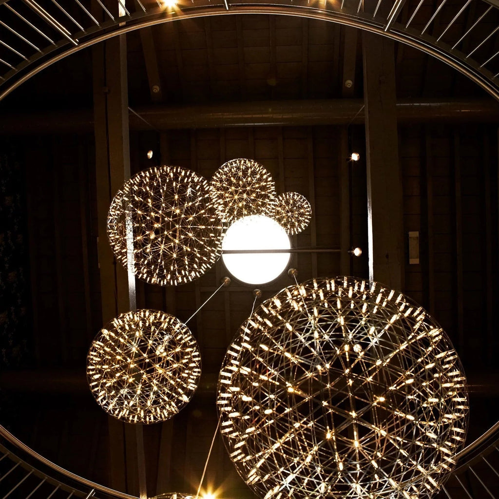 Sfera Pendente LED Geodetica