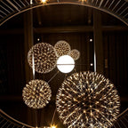 Sfera Pendente LED Geodetica