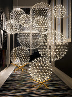 Sfera Pendente LED Geodetica