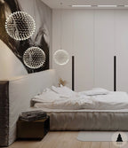 Sfera Pendente LED Geodetica