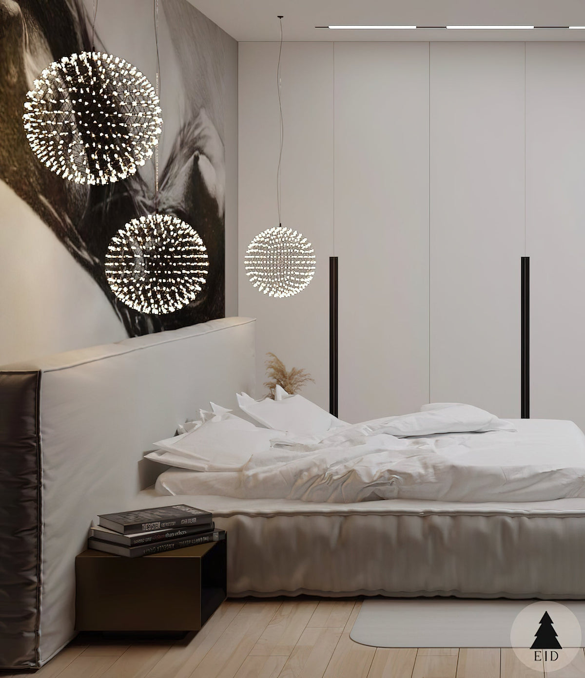 Sfera Pendente LED Geodetica