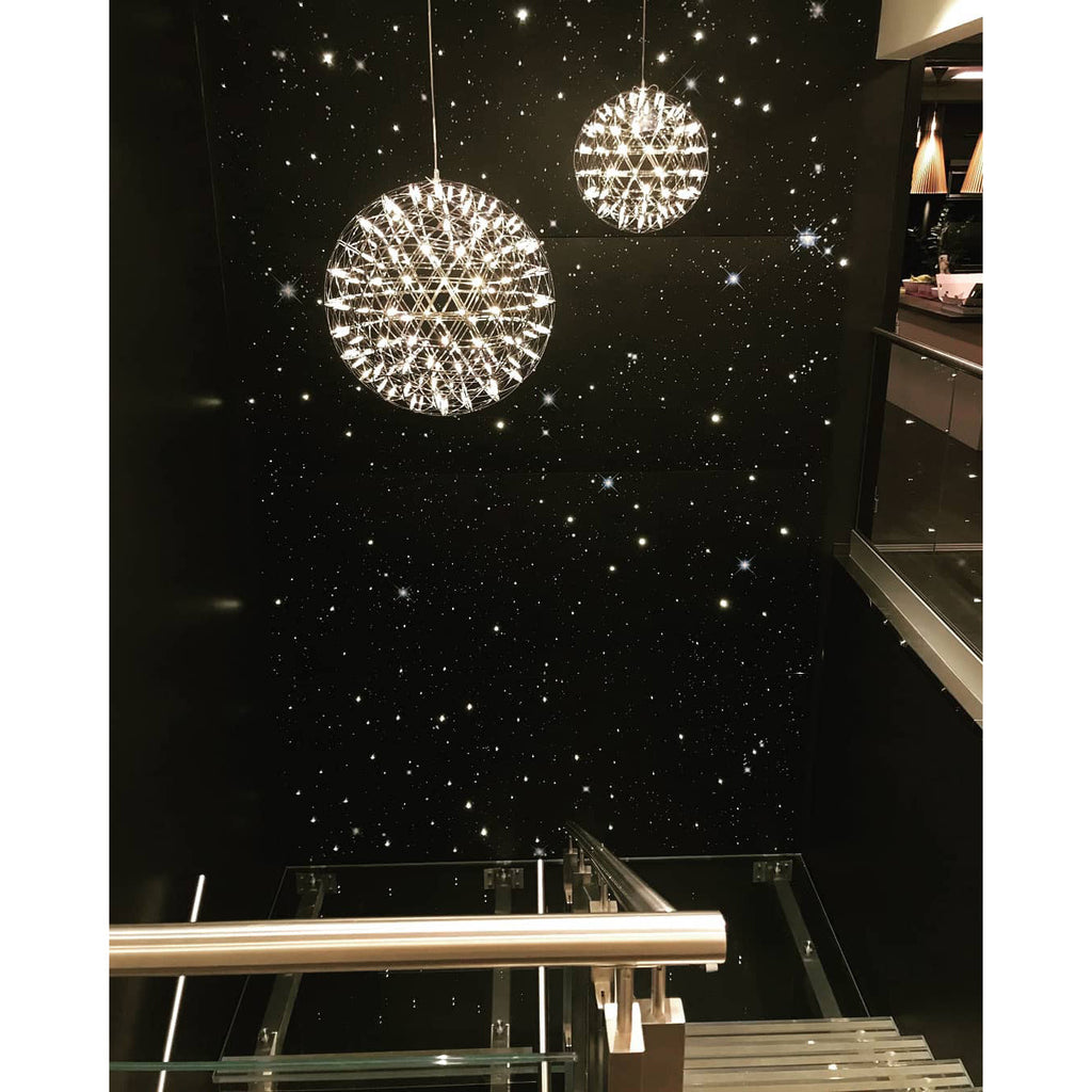 Sfera Pendente LED Geodetica