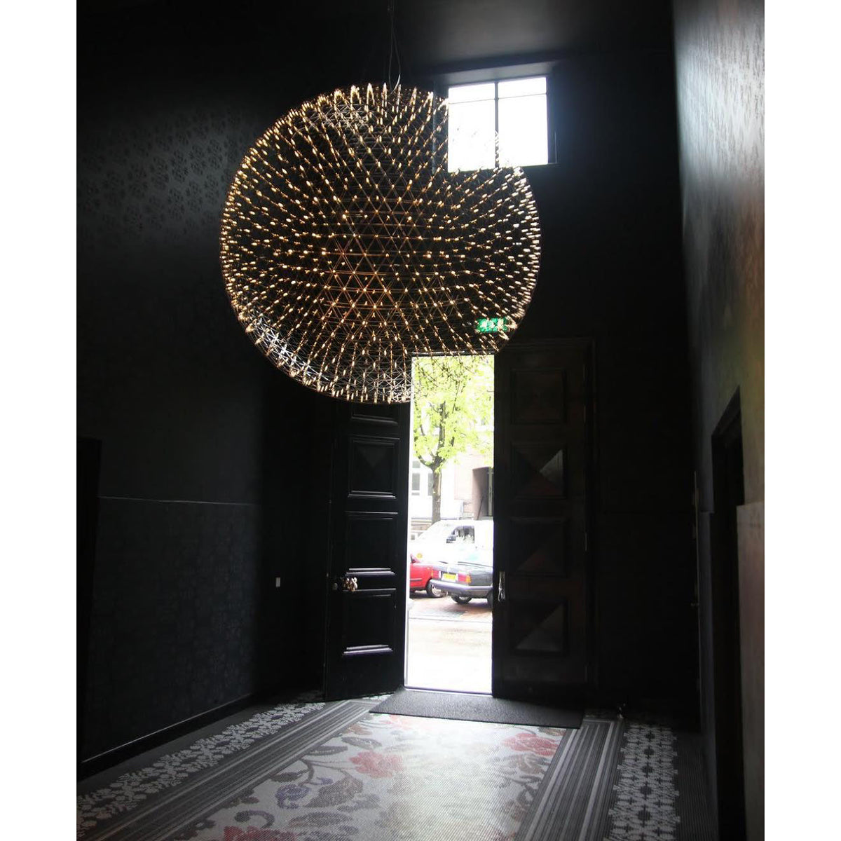 Sfera Pendente LED Geodetica