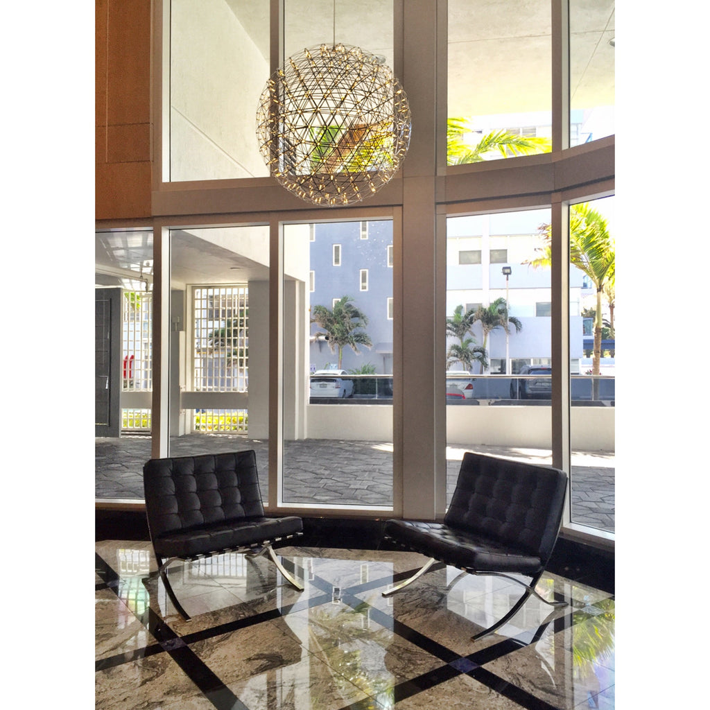 Sfera Pendente LED Geodetica
