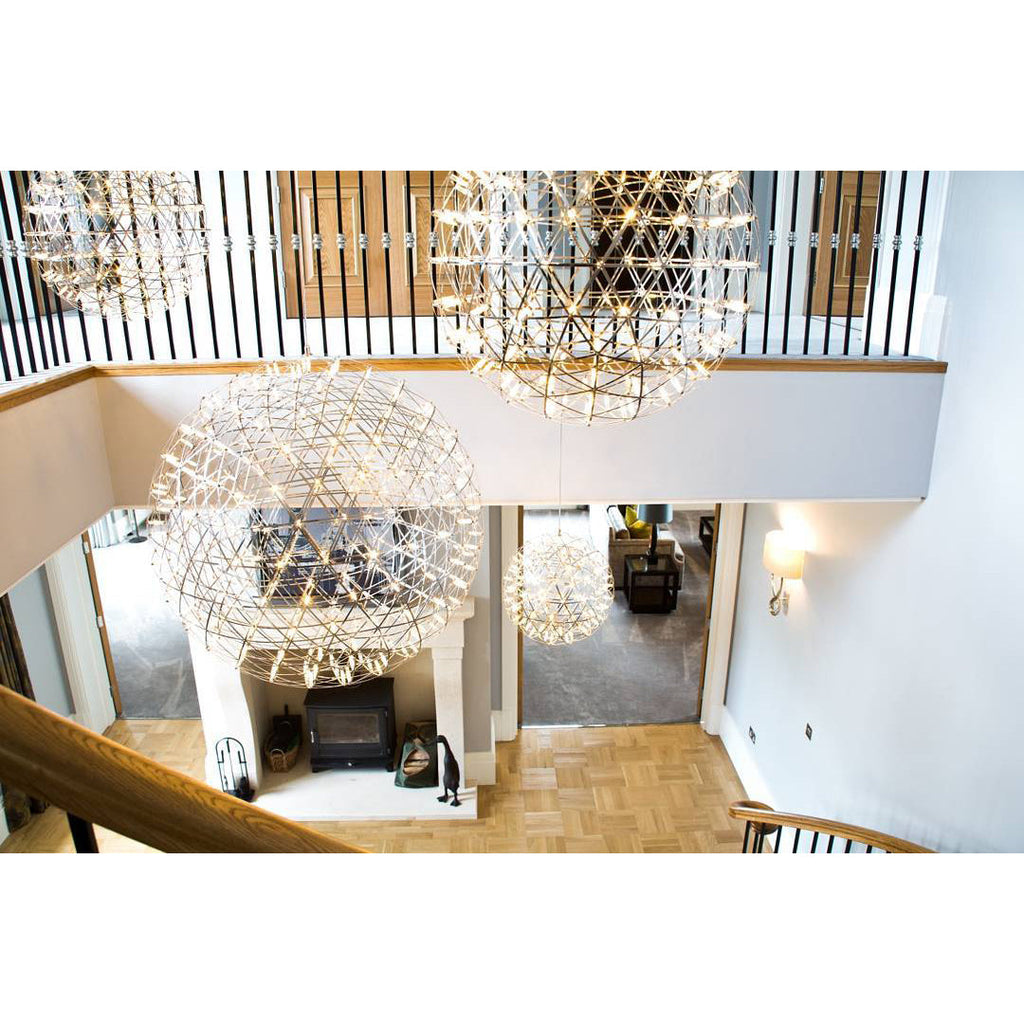 Sfera Pendente LED Geodetica