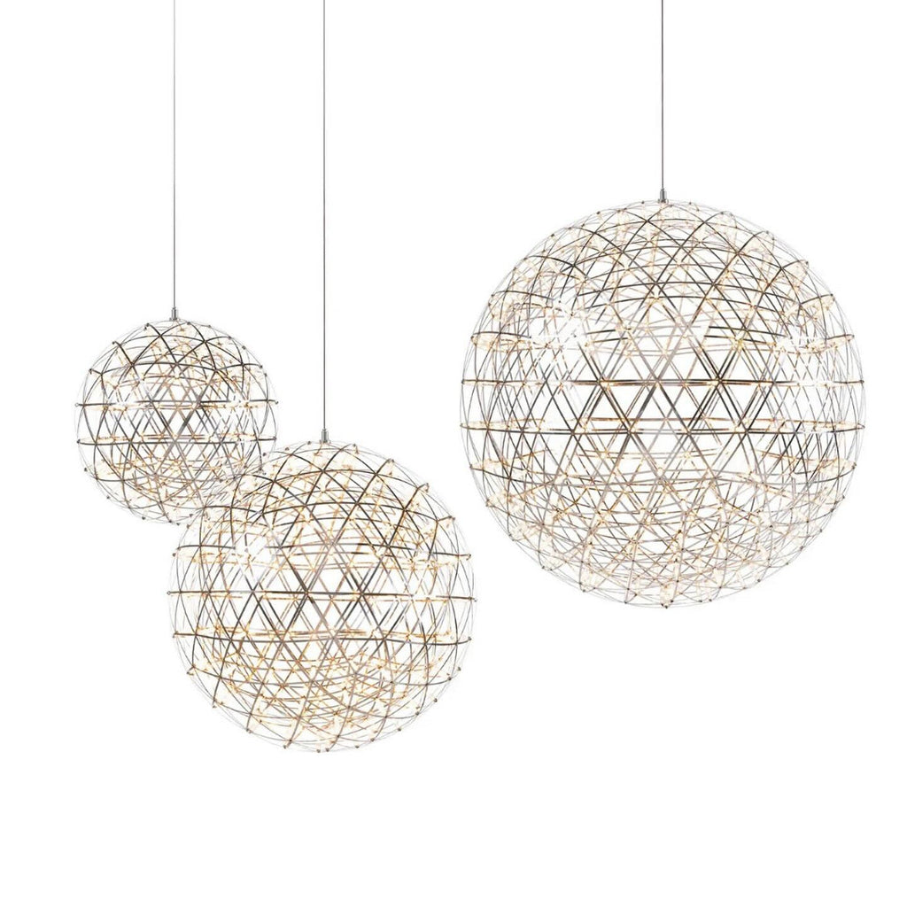 Sfera Pendente LED Geodetica