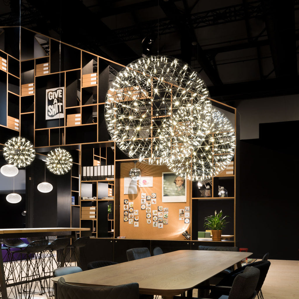 Sfera Pendente LED Geodetica