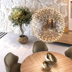 Sfera Pendente LED Geodetica