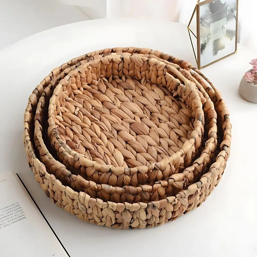 Cestino di Stoccaggio in Rattan Hannah