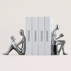 Set di Sculture Fermalibri Read & Rest