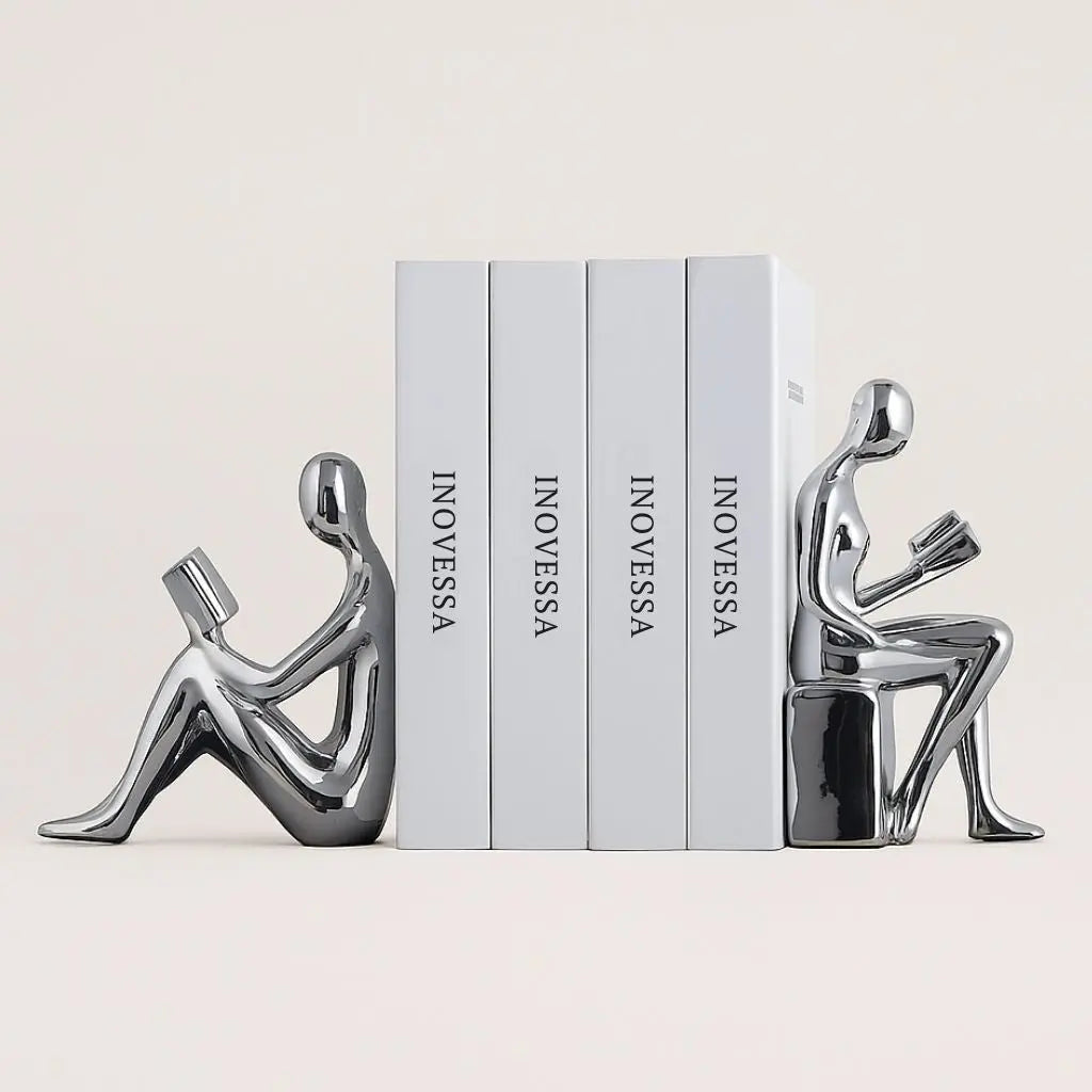 Set di Sculture Fermalibri Read & Rest