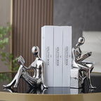 Set di Sculture Fermalibri Read & Rest