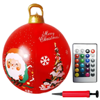 Decorazione Natalizia in PVC per Esterni con Illuminazione LED Colorata