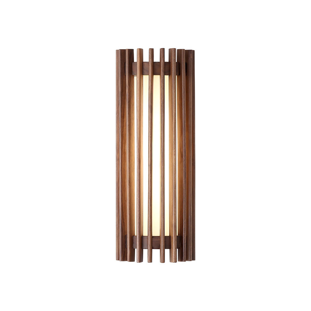 Lampada da Parete Interna Neyra in Noce