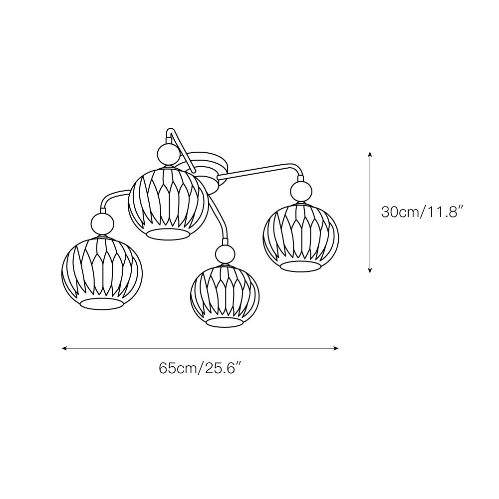 Lampada da soffitto Renee