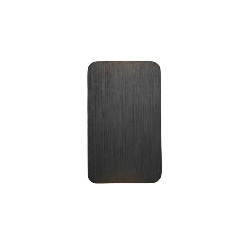Lampada da parete Resilux – Alluminio – Bianco caldo – Rettangolare – Lampada a LED moderna per interni eleganti