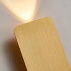 Lampada da parete Resilux – Alluminio – Bianco caldo – Rettangolare – Lampada a LED moderna per interni eleganti