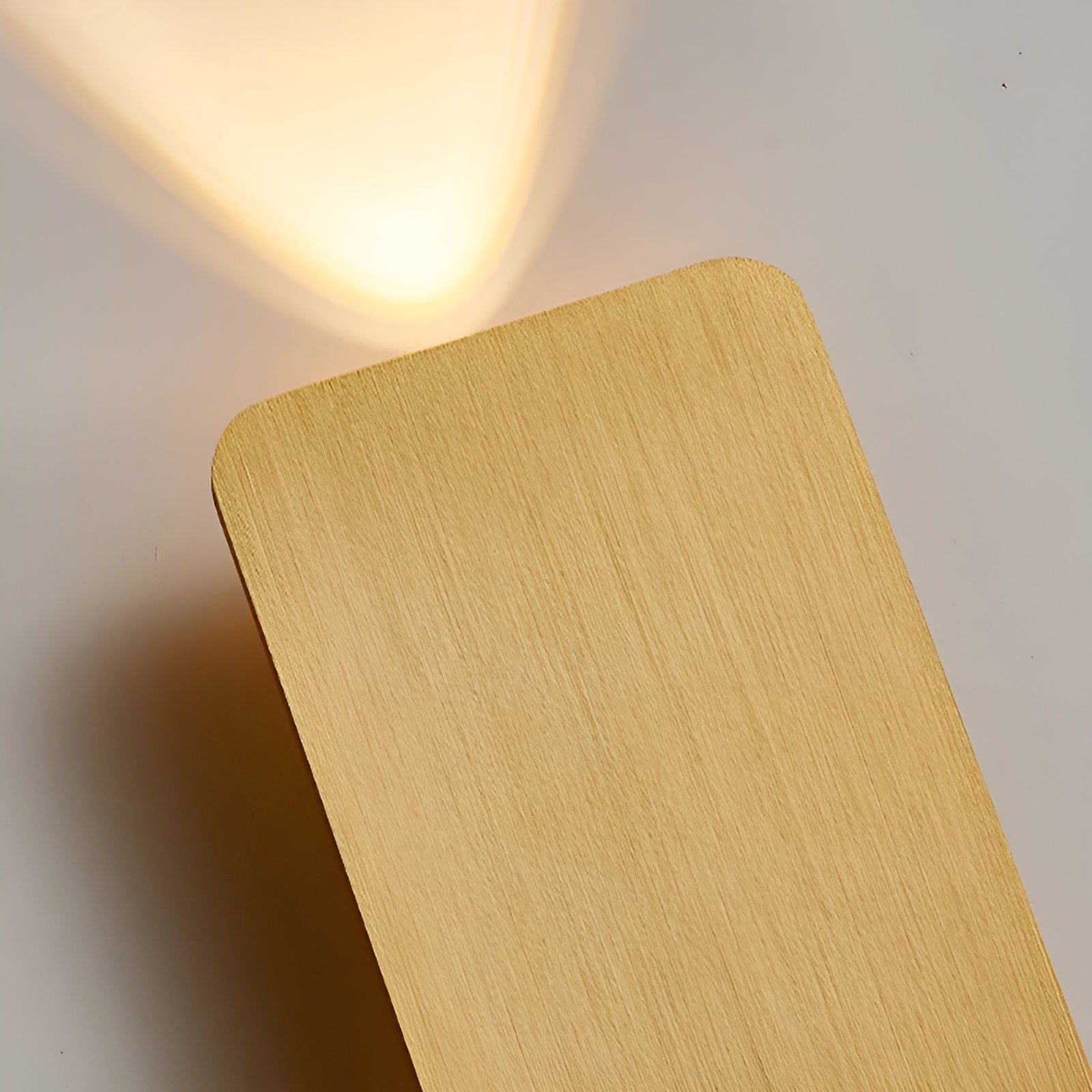 Lampada da parete Resilux – Alluminio – Bianco caldo – Rettangolare – Lampada a LED moderna per interni eleganti