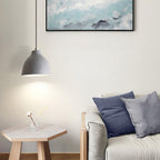 Lampada a sospensione in resina