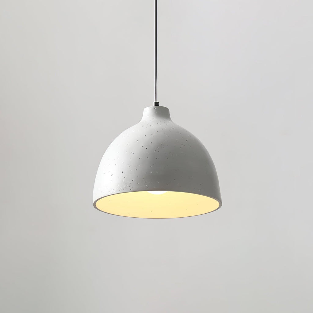 Lampada a sospensione in resina