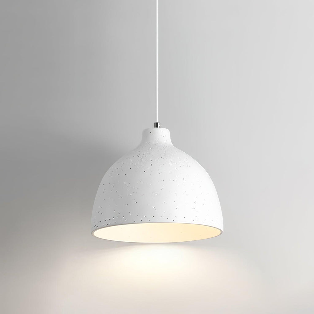Lampada a sospensione in resina