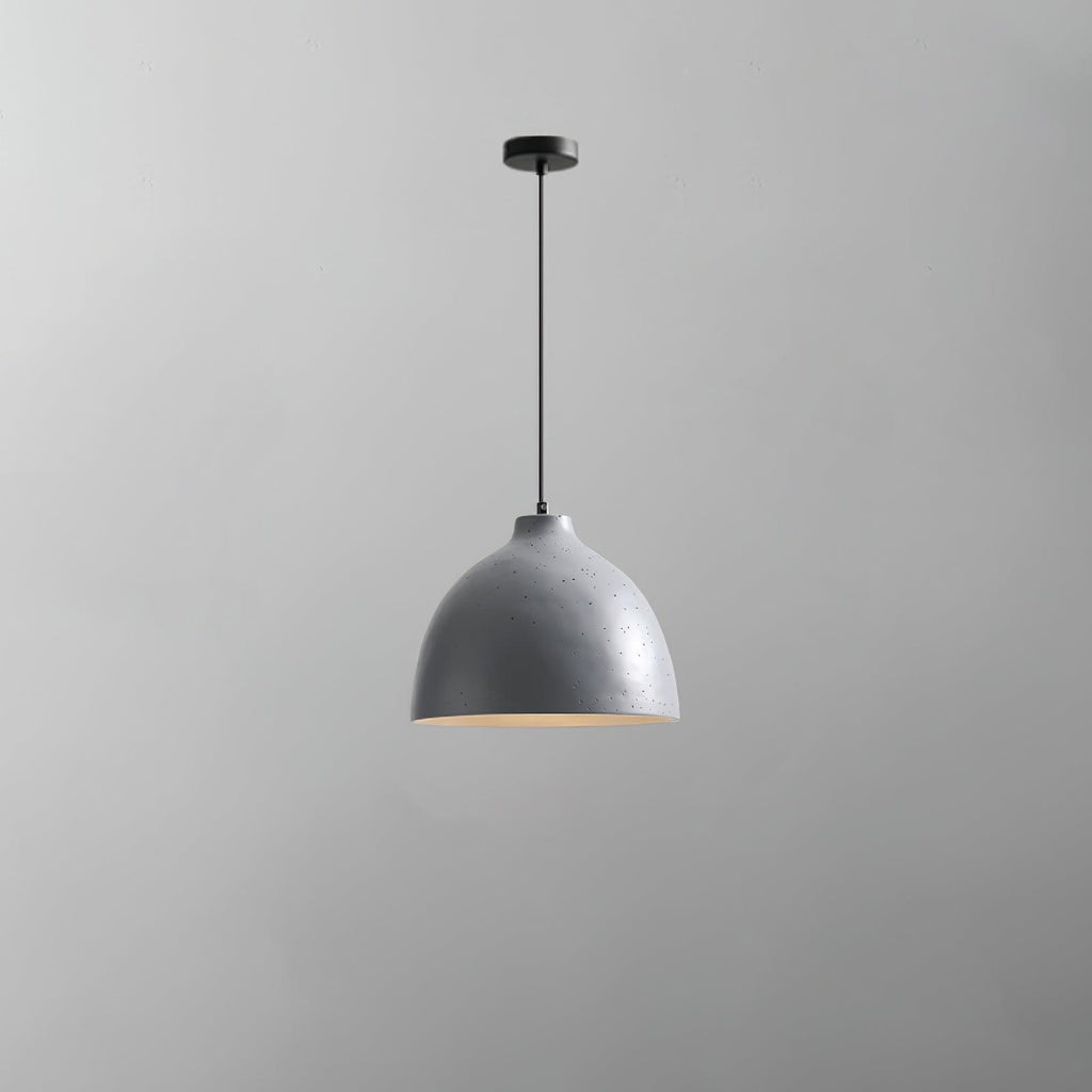 Lampada a sospensione in resina