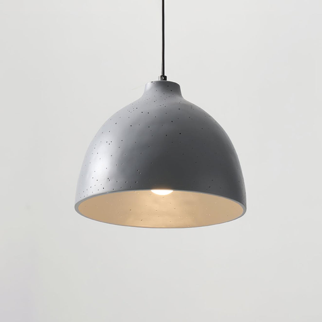 Lampada a sospensione in resina