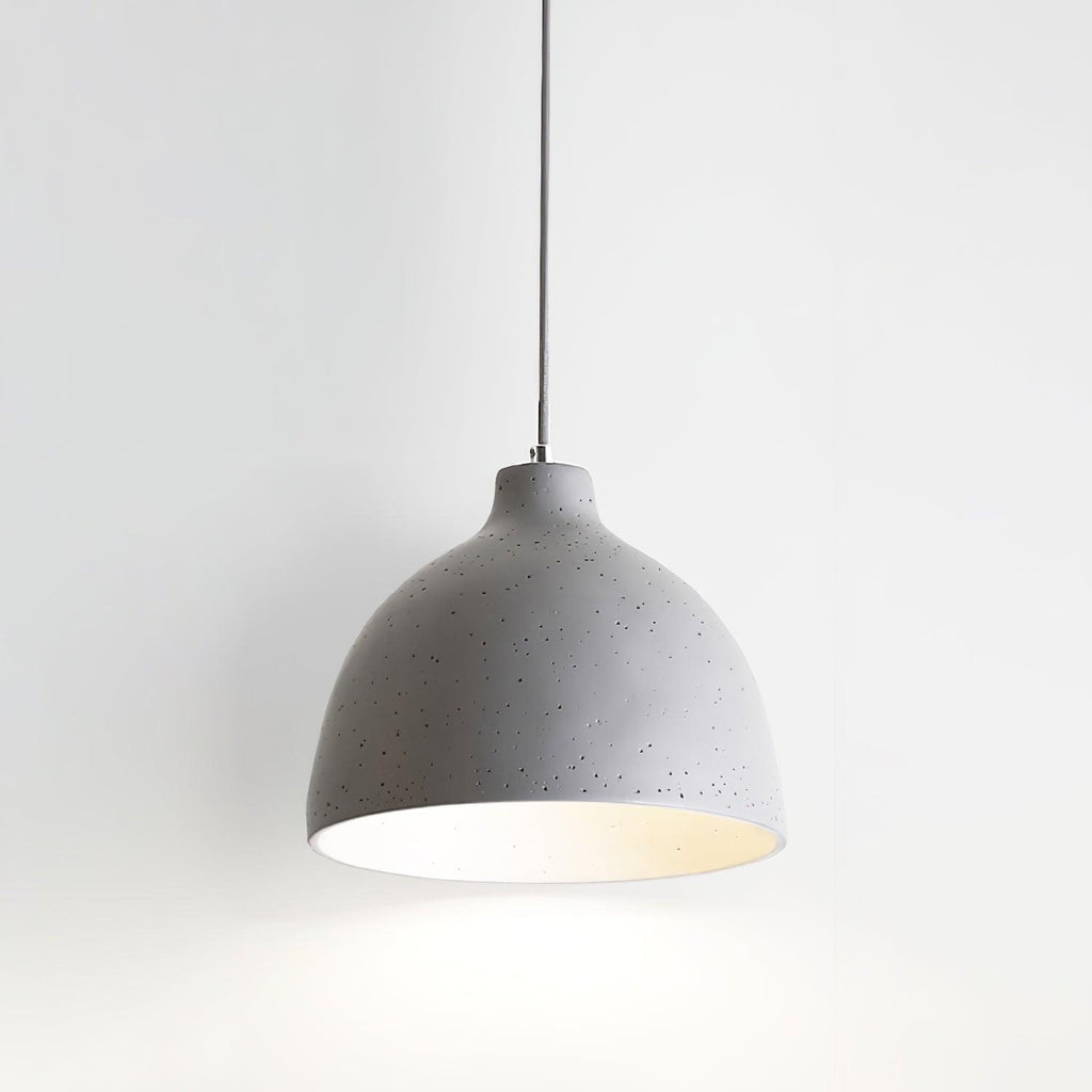 Lampada a sospensione in resina