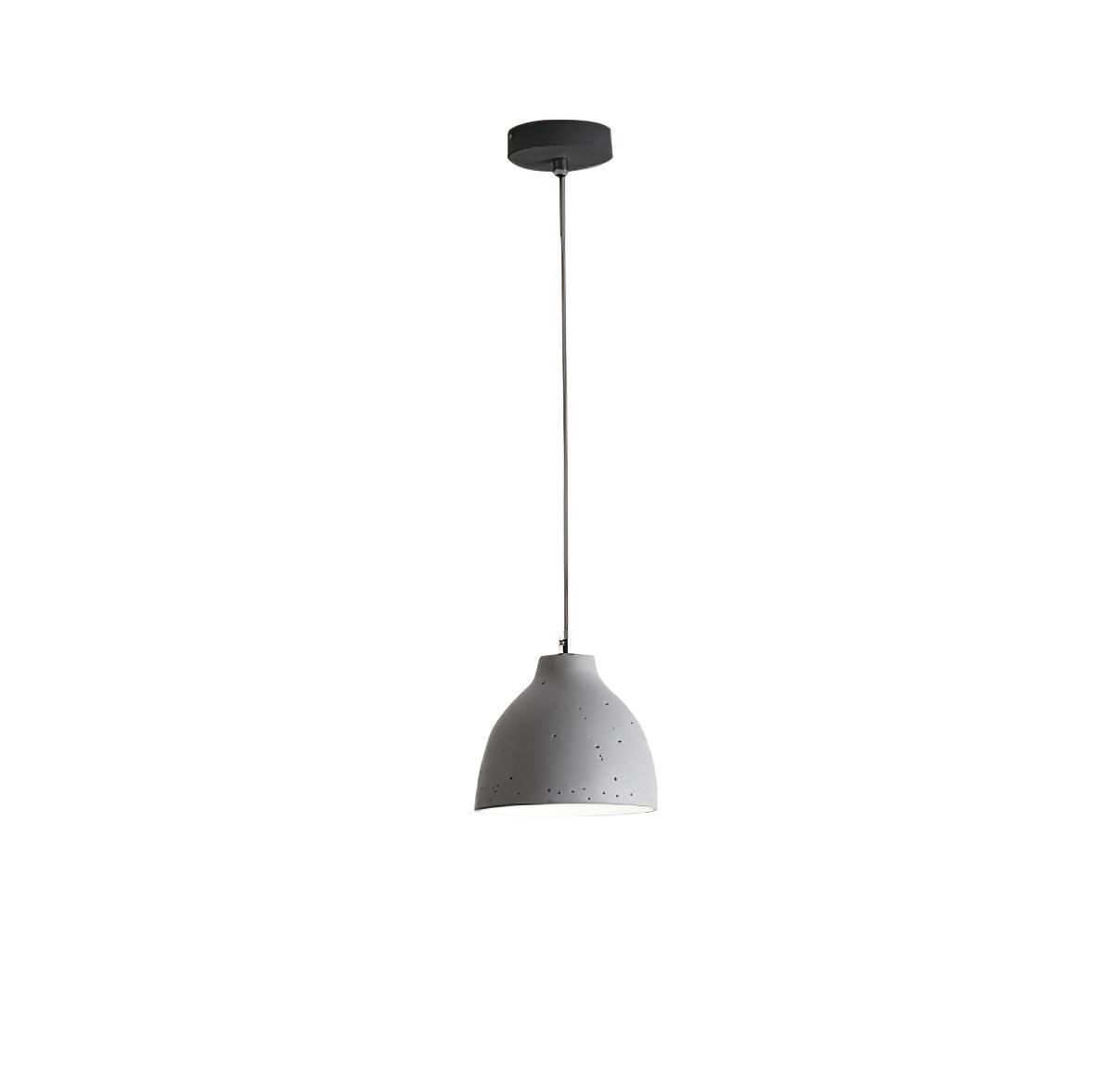 Lampada a sospensione in resina