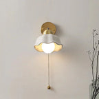 Lampada da Parete Semplice in Ceramica Medievale