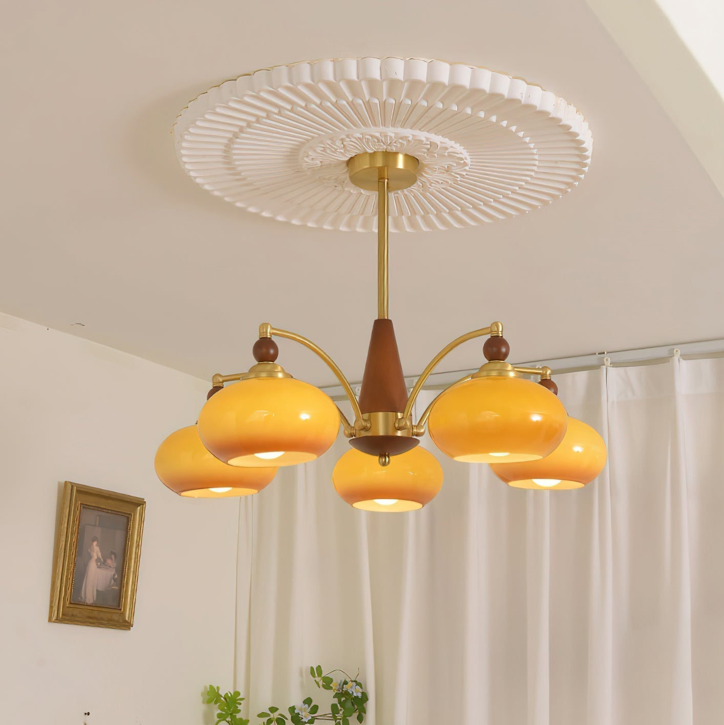 Cluster di Lampadari Retro Charlotte
