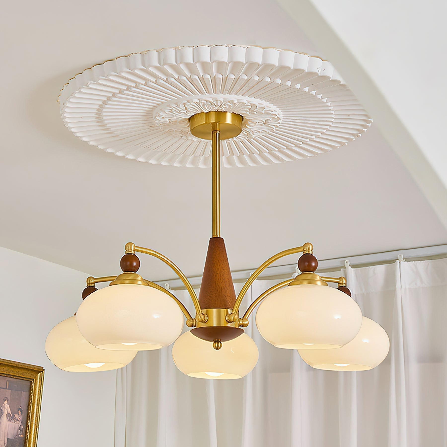 Cluster di Lampadari Retro Charlotte